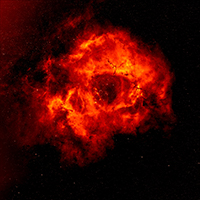 Rosette Nebula 200 x 200 